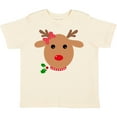 thumbnail image 3 of Inktastic Girl Reindeer Boys or Girls Toddler T-Shirt, 3 of 5