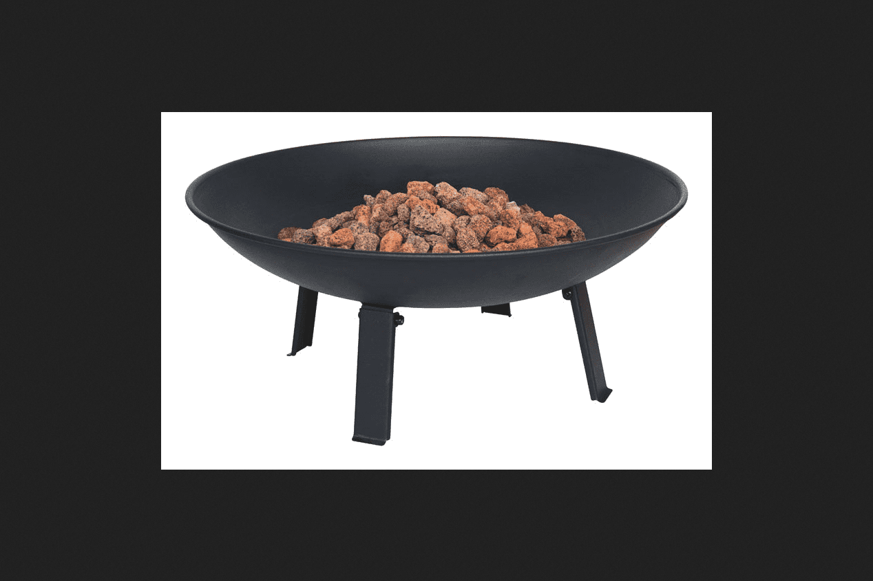 Bond Manufacturing Campfire Propane Steel Firepit by Bond Manufacturing