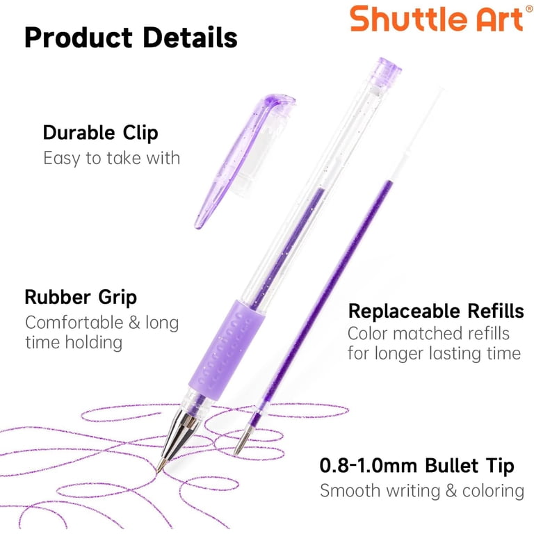Shuttle Art Gel Pens, 60 Colors with Refills photo 4