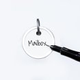 thumbnail image 3 of Avery Round Metal Rim Key Tags, 1 1/4" Diameter, White, Pack Of 50, 3 of 5