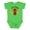 Apple Green, variant on Little Turkey Thanksgiving Boys or Girls Baby Bodysuit