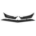 thumbnail image 2 of For 2019 - 2021 Chevrolet Malibu Carbon Fiber/Glssy Black Look Front Bumper Lip Body Kit Spoiler, 2 of 15