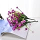 thumbnail image 3 of Cateissary De flores artificiales de plástico, plantas de tallo largo falso, ramo de imitación, arreglo para exteriores, porche, accesorios de fotografía Decoración Rojo púrpura Cateissary HA084186-04, 3 of 6