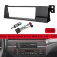 thumbnail image 3 of 1 Din Car Radio Stereo Facia Adaptor Dvd Panel Fitting Kit For Bmw E46 1999-2006 Z, 3 of 5