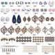 thumbnail image 2 of Kit de inicio para hacer aretes de porcelana (1 caja, 10 pares) con cuentas de porcelana, espaciadores, ganchos para aretes, suministros para manualidades y joyería., 2 of 7