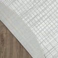 thumbnail image 3 of Nourison Astra Machine Washable Mid-Century Modern Ivory Blue 5'3" x Round Area Rug (5 Round), 3 of 10