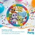thumbnail image 4 of Word Party Plates 9in - Word Party Birthday Supplies 8 Count, 4 of 6