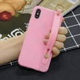 thumbnail image 3 of Case for Huawei P20 Pro, Rhinestone Painting Cloth Embossed Stylish Soft TPU Frame Glitter Thin Multicolor Soft Holder Stand Wrist Strap Full Protection Bumper,IBAOLE -Purple R-Darkpink Huawei P30 Pro, 3 of 6