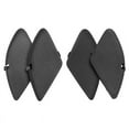 thumbnail image 1 of Inner Interior Inside Door Handle Cover Cap Case Lid for -V 2007 - 2011 Black Color Front=Rear 1 Set, 1 of 10