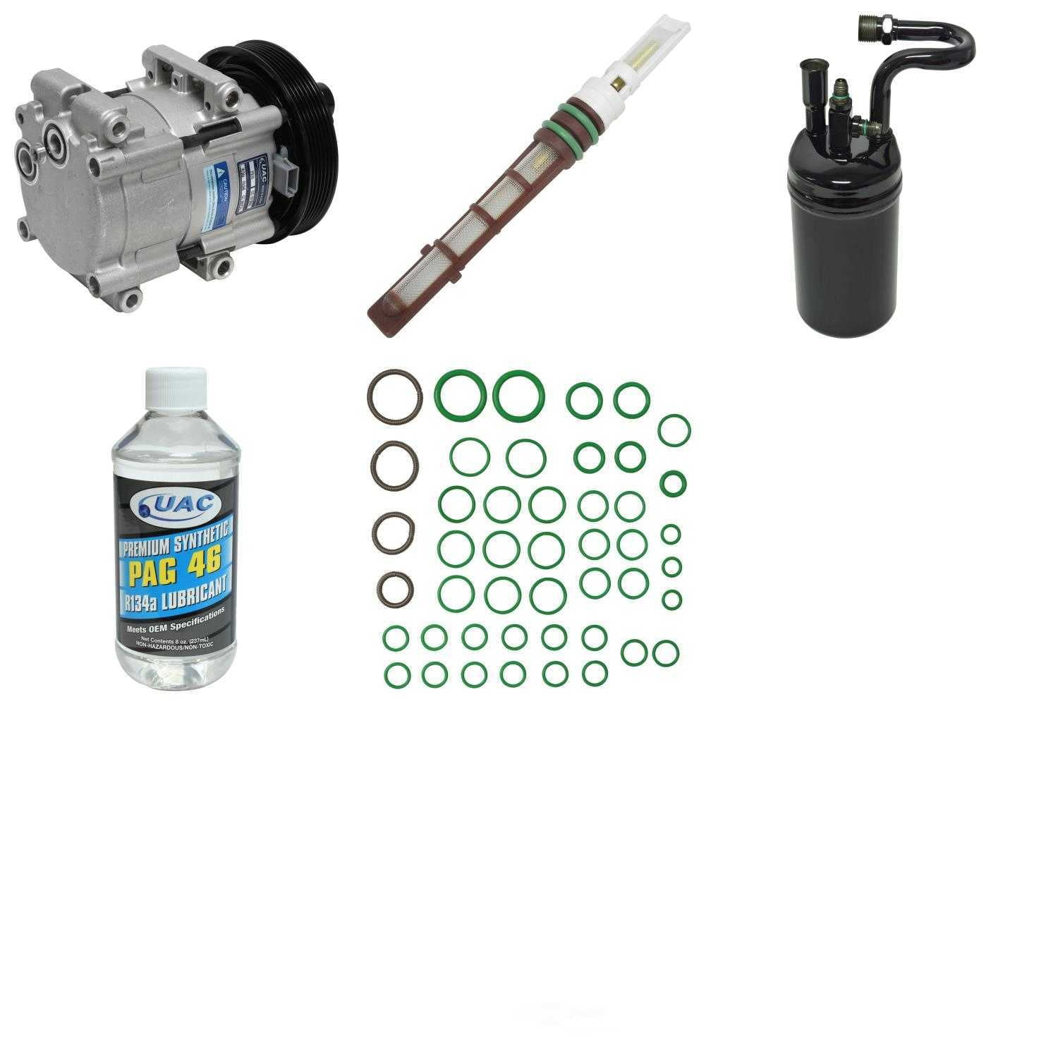 A/C Compressor and Component Kit -- Compressor Replacement Kit Fits select: 1991-1993 FORD RANGER
