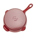 thumbnail image 5 of STAUB Pans 22 cm / 8.5 inch Cast Iron Traditional Deep Frypan, Cherry, 5 of 5