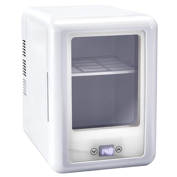 FOUR E's Scientific 4L Incubator with Clear Door, 46-148℉ Thermostatic Cabinet Lab Incubator for Lab General Purpose, Test, Petri Dishes, Bacteria, Egg Incubation, 12V/110V