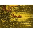 thumbnail image 1 of Ahgly Company Indoor Rectangle Oriental Yellow Industrial Area Rugs, 3' x 5', 1 of 4