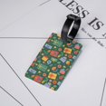 thumbnail image 5 of Luggage Tags for Suitcases, Christmas gift Leather Bag Luggage Tags ID Label Tags Privacy Protection Travel Bag Labels, 5 of 6