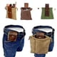 thumbnail image 3 of Leather Belt Pouch Waxed Canvas Fruit Picking Bag, 3 of 3