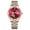 butterfly rose red, variant on Women Calendar Week Vintage Japanese Automatic Self-Winding Mechanical Movement 8205 Sapphire Crystal Wrist Watch Stainless Steel Luminous Diamond Clock