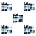 thumbnail image 3 of Transemion Kit de Jauges d'Oreilles 36 Pcs Extensible 14G-00G Bouchons Bleu Foncé 36 Pcs 5Ensemble, 3 of 6