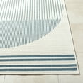 thumbnail image 2 of Livabliss Outdoor Rugs, 2x8 Alfresco Modern Ivory Runner Area Rug for Patio, Porch, Deck, Backyard, Waterproof Indoor Outdoor Carpet (2'5" x 7'10" Runner), 2 of 5