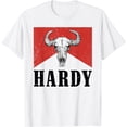 thumbnail image 1 of T-Shirt Style Western Famille Hardy - Blanc - 2TG, 1 of 2
