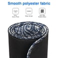 thumbnail image 3 of Long Mouse Pads for Desk,Blue Pioneer Flower and Paisley Pattern Desk Mats on Top Of Desks, Desk Mouse Pad Extra Large with 3mm Non-Slip Base and Stitched Edge for Gaming,Office,Work,Home 47.3"x23.6", 3 of 6
