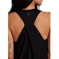 thumbnail image 4 of RBX Active Women's Twist Back Soft Relaxed Tank Top Tunic, 4 of 7