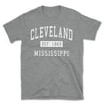 thumbnail image 1 of Cleveland Mississippi Classic Established Men's Cotton T-Shirt, 1 of 1