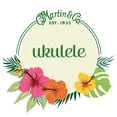 thumbnail image 2 of Cuerdas para ukelele Martin M620 Tenor Clear Fluorocarbono, paquete de 2, 2 of 3