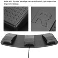 thumbnail image 4 of Interruptor de pie triple para PC pedal de pie USB teclado de computadora ergonómico programable interruptor mecánico multifuncional para equipos de oficina de videojuegos etc., 4 of 9