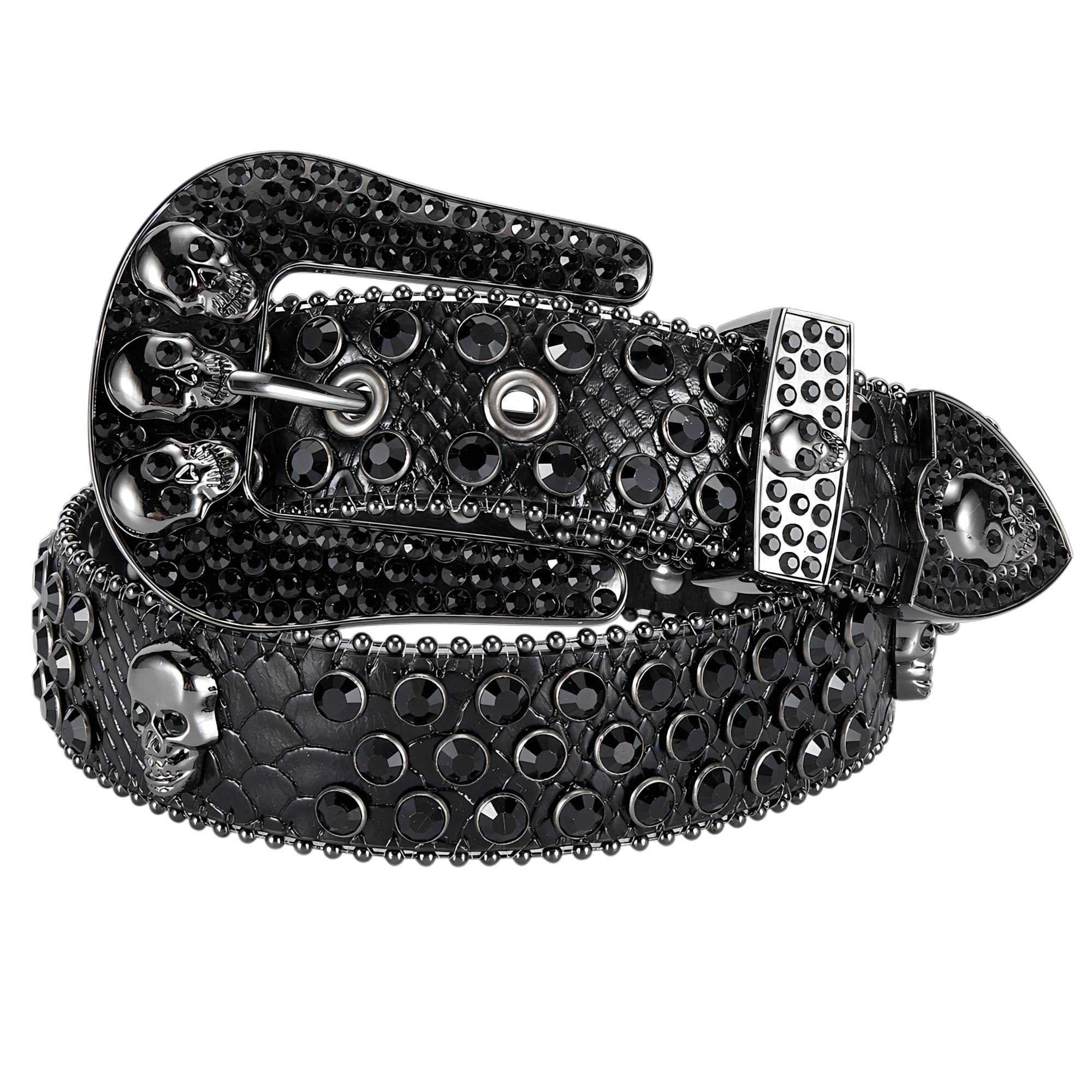 Dream Apparel Rhinestone Belt for Men and Women, Western  display picture 1