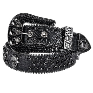 Dream Apparel Rhinestone Belt for Men and Women, Western  display picture 3
