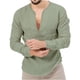 thumbnail image 2 of Blusas y camisas de manga larga con cuello en V Camisa formal con estampado de color para hombre N Blusa y camisa de manga larga con cuello vuelto Blusa para hombre, 2 of 7