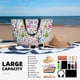 thumbnail image 5 of Fotbe Fun Animal with Unicorn Bolsa de Viaje para Playa - Resistente al Agua, Bolsa Tote de Gran Capacidad y Ligera con 7 Bolsillos para Mujeres y Hombres, 5 of 7