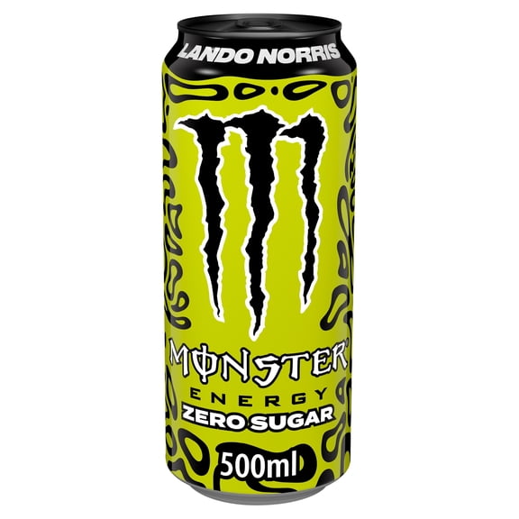 Monster Energy Lando Norris Zero Sugar 500ml, Imported from Britain
