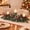 Green, variant on HKKDKTA 32'' Christmas Centerpiece with 3 Candle Holders, Dining Table Holiday Decor with Berries, Pinecones