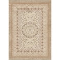 thumbnail image 3 of Toyoso 6x9 Luxurious Traditional Area Rug, Ornate Frame Indoor Carpet, 0.25 inch Thin Machine Washable Non Slip Floor Decor for Modern Apartment Living Area, Ivory Champagne, 3 of 8