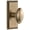 Gold, variant on Grandeur 886383 Eden Prairie Solid Brass Privacy Door Knob Set - Grey