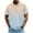 Blue^, variant on Jjayotai George Polo Shirts for Men Big and Tall, Men's Casual Fashion Color Block Button Down Short Sleeve Lapel Hook Buckle T-shirt, Classic Tees for Men