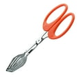 thumbnail image 1 of Kitchen Tongs, Cooking Tongs, Multi-functional Buffet Tongs for Barbecue Frying, Narrow Head Orange, 1 of 9