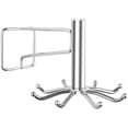 thumbnail image 2 of Punch-free Rotating Shelf Kitchen Cupboard Rack Spoon Shovel Hanging Hook Organizer Stainless Steel Kitchen Utensil Storage Rack Closet Clothes Hanger Holder, 2 of 9