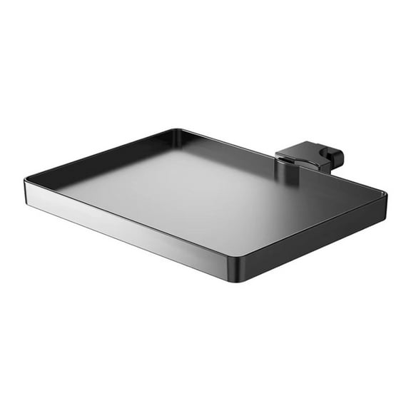 781E Universals Microphone Stand Tray Adjustable Mic Stand Tray Clamp on Shelf Stand Sound Card Tray Clip Holder A