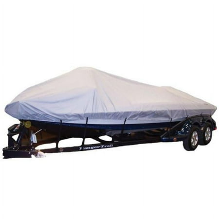 Dallas Manufactuin Co. Smi-Custom Boat Cov - V-Hull O/B - 18'L, 96"W