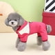 thumbnail image 1 of Impermeable para perros, impermeable, con capucha, cinta reflectante, chaqueta impermeable para perros, impermeable para animales., 1 of 5