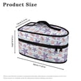thumbnail image 6 of HELLHERO Dustproof Travel Iron Organizer Easy to Clean Portable Travel Steamer Storage Bag Holder Organizer Protective Starfish and Conch Design, 6 of 6