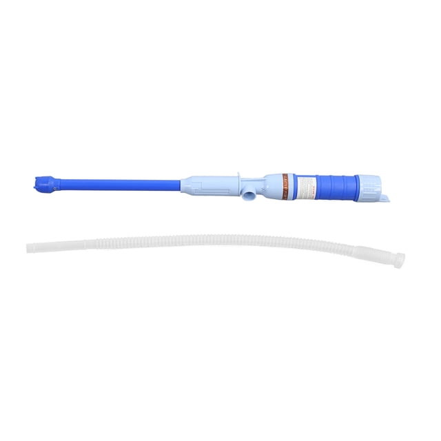 Bomba extractora de fluidos, inalámbrica, eléctrica, para transferencia de líquidos, para gasolina y diésel, con manguera de 16 pulgadas, color azul.