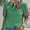 Green, variant on Sakmal Puff Funny T Shirts Crew Neck Floral Short Sleeve Puff Casual Relaxed Fit Summer Tops Trendy