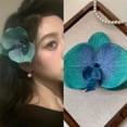 thumbnail image 5 of Gift Sand Beach Hair Accessories Handmade Flowers Hair Clips Hair Grip Chic Butterfly Hairpin 4, 5 of 8