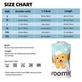 thumbnail image 6 of Uemuo Cute Dog In Bathtub1 Pattern Men's Sleeveless T-Shirt,Muscle Athletic Tank Top, Moisture-wicking Quick-dry Breathable Classic Tee Top for Gym Run Outdoor Sports-XX-Large, 6 of 8