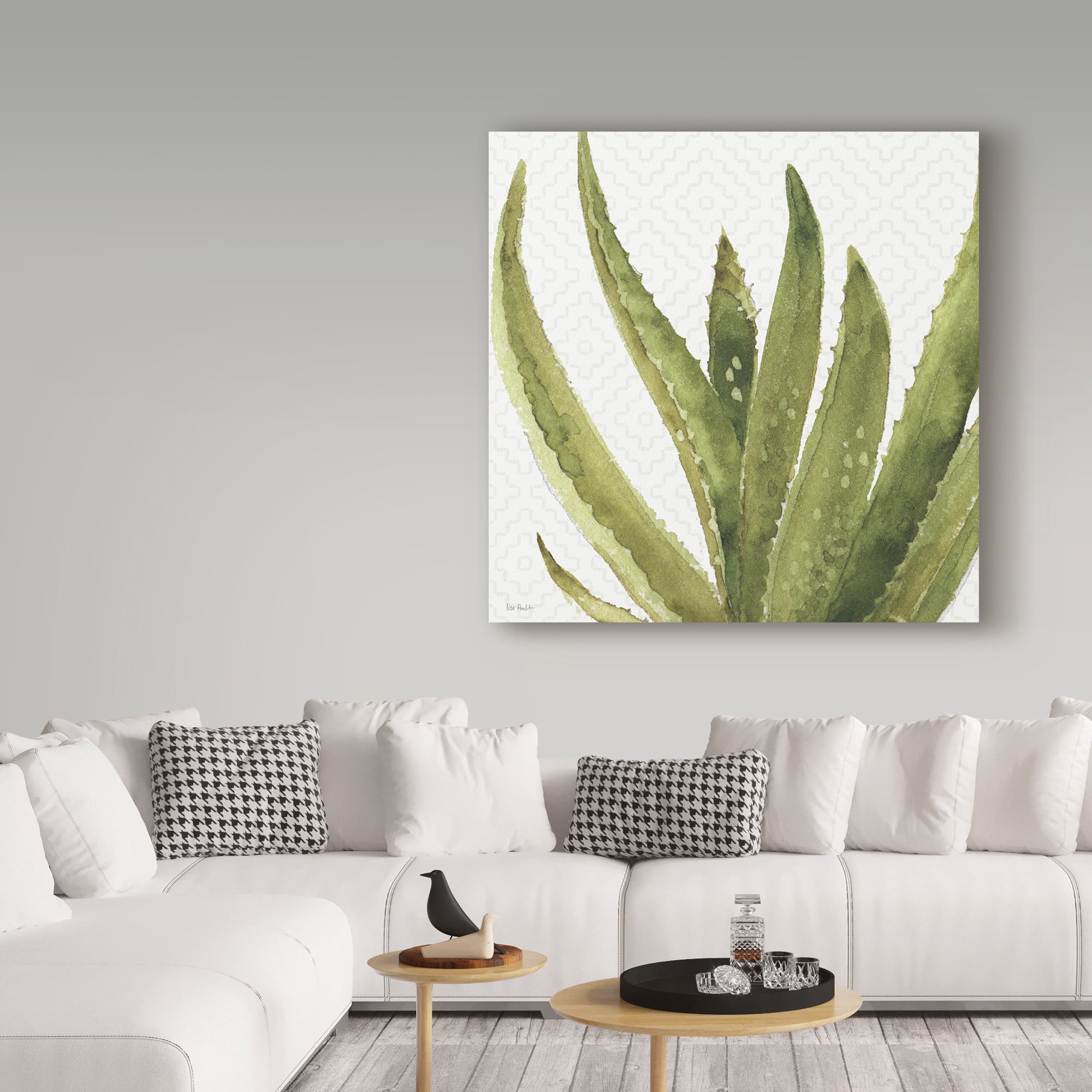 Trademark Fine Art 'Mixed Greens XXXVIII' Canvas Art by Lisa Audit