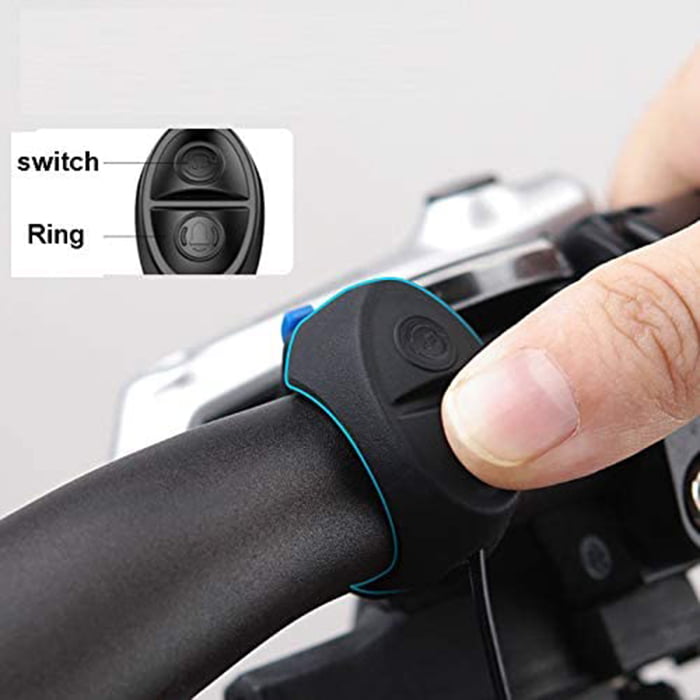 GUB Q-210S Waterproof Adjustable Charging Horn 4 Voice Bicycle Bell Riding Accessories Keenso Bicycle Charging Horn 