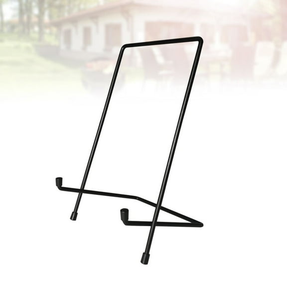 HEMOTON  Wrought Iron Photo Frame Display Picture Stand Holder